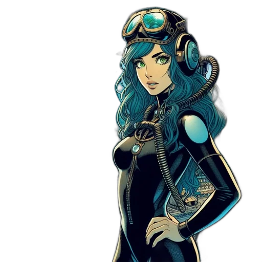 staff, concept art, comic book art, cartoon transparent PNG cut-out