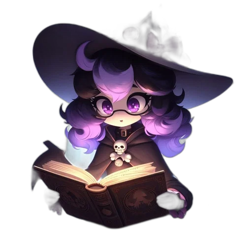 hat, staff, crown, creature transparent PNG cut-out