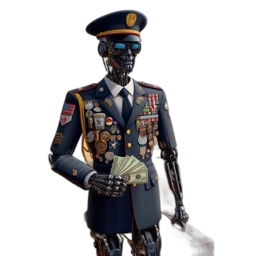 robot, staff, mask, weapon transparent PNG cut-out