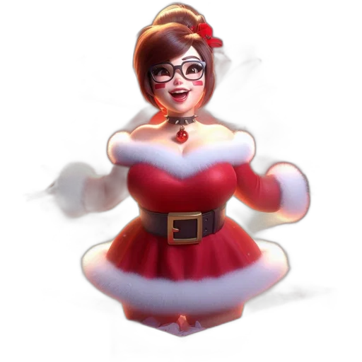 dress, staff, concept art, 3d render transparent PNG cut-out