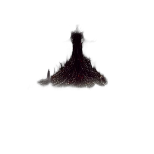 crown, hair, creature, dragon transparent PNG cut-out