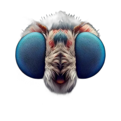 hair, animal, mask, creature transparent PNG cut-out