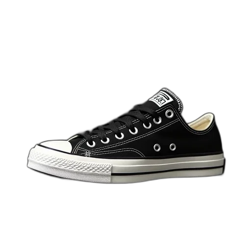 shoes, photorealistic, 3d render, converse transparent PNG cut-out