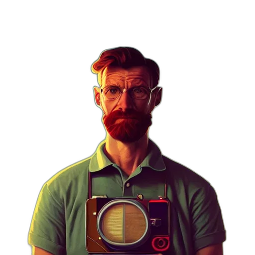 face, staff, robot, animal transparent PNG cut-out