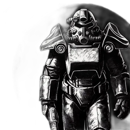 robot, mask, concept art, comic book art transparent PNG cut-out