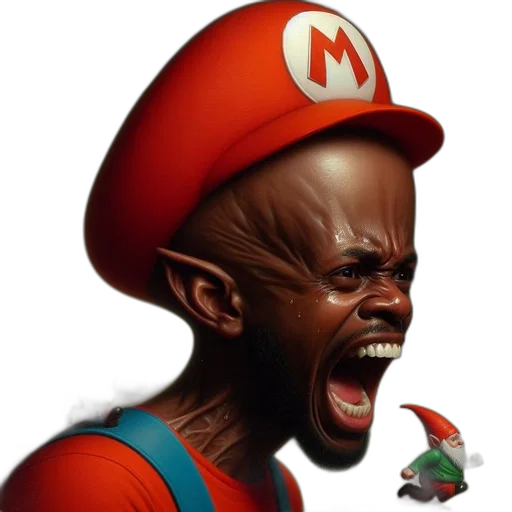 face, hat, creature, mask transparent PNG cut-out