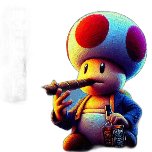 robot, weapon, staff, hat transparent PNG cut-out
