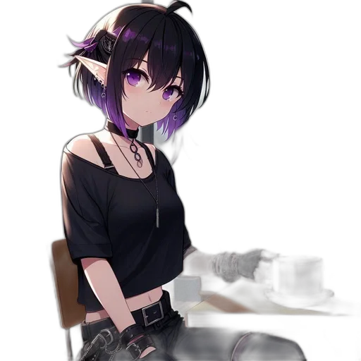 weapon, staff, dragon, dress transparent PNG cut-out