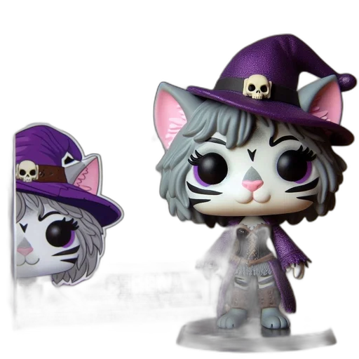 concept art, 3d render, serena, funko transparent PNG cut-out