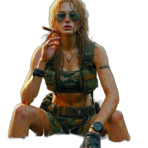 weapon, concept art, comic book art, photorealistic transparent PNG cut-out