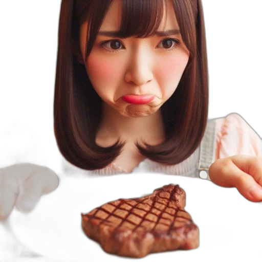 food, face, creature, animal transparent PNG cut-out