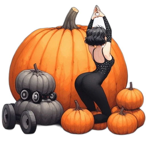 concept art, pixel art, cartoon, giant transparent PNG cut-out