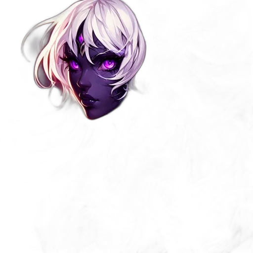 mask, face, hair, creature transparent PNG cut-out