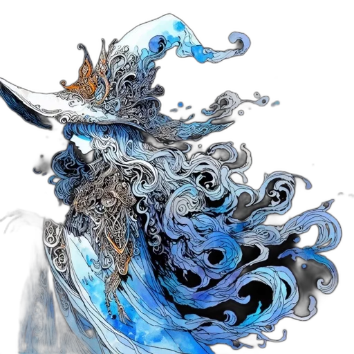 dragon, staff, mask, concept art transparent PNG cut-out
