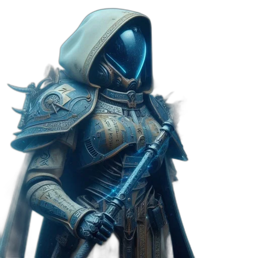 sword, jacket, robot, mask transparent PNG cut-out
