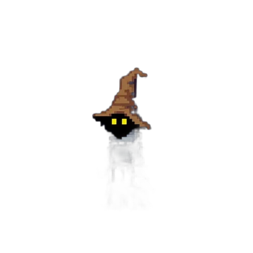 hat, creature, animal, staff transparent PNG cut-out