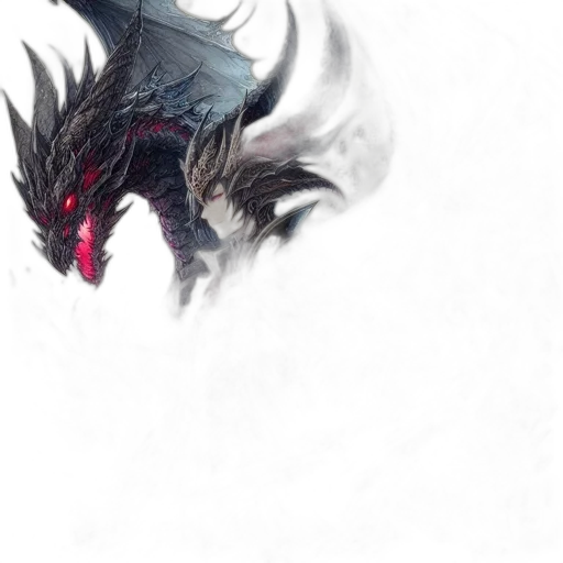 dragon, creature, mask, animal transparent PNG cut-out