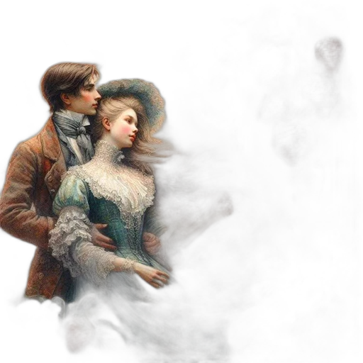 watercolor, fantasy art, photorealistic, oil painting transparent PNG cut-out