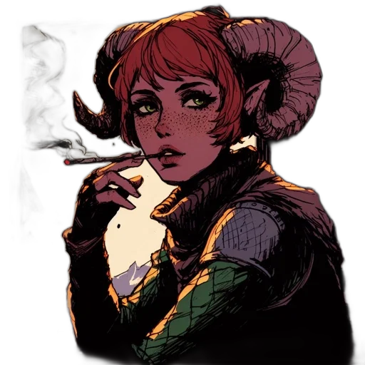 staff, concept art, comic book art, fantasy art transparent PNG cut-out