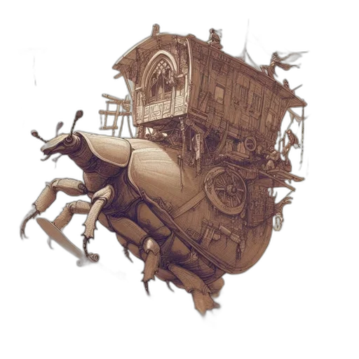 robot, furniture, creature, crown transparent PNG cut-out
