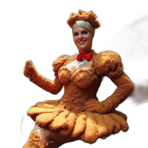 dress, food, creature, animal transparent PNG cut-out