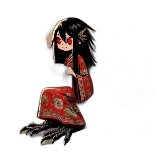dress, mask, creature, dragon transparent PNG cut-out