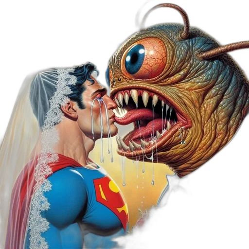 mask, creature, comic book art, concept art transparent PNG cut-out