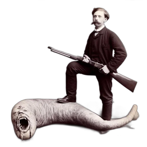 staff, animal, creature, weapon transparent PNG cut-out