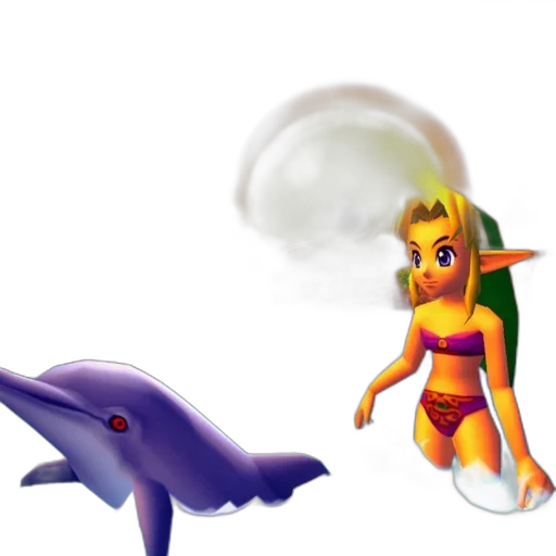 concept art, 3d render, fantasy art, pixel art transparent PNG cut-out