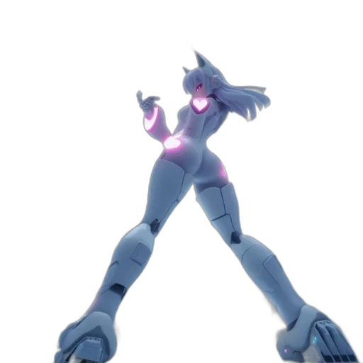 robot, weapon, creature, staff transparent PNG cut-out
