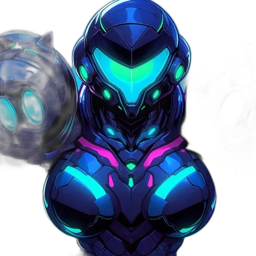 robot, jewelry, mask, concept art transparent PNG cut-out