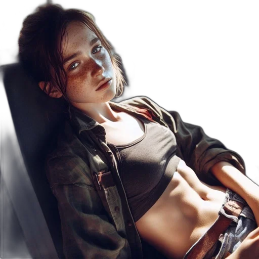 jacket, weapon, concept art, photorealistic transparent PNG cut-out