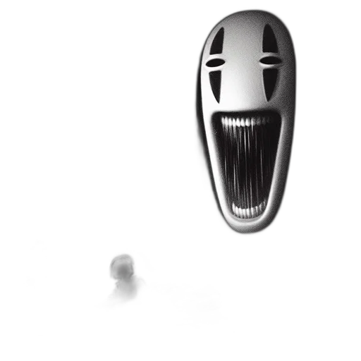 mask, robot, face, creature transparent PNG cut-out