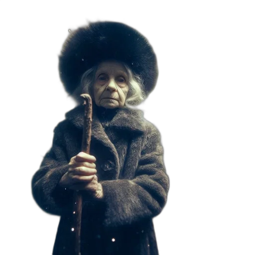 staff, mask, hat, jacket transparent PNG cut-out
