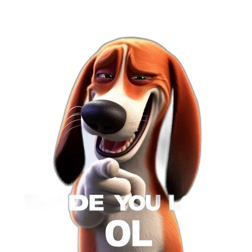 animal, 3d render, cartoon, photorealistic transparent PNG cut-out