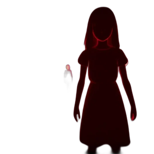 dress, creature, staff, mask transparent PNG cut-out