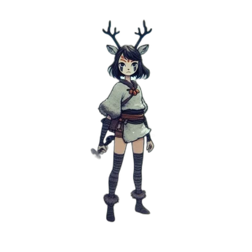 staff, weapon, animal, creature transparent PNG cut-out