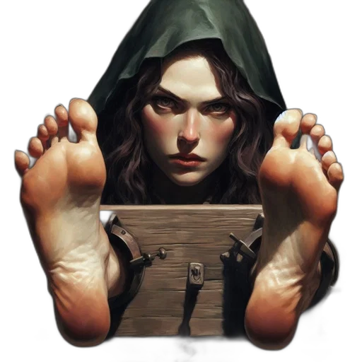 shoes, face, weapon, concept art transparent PNG cut-out
