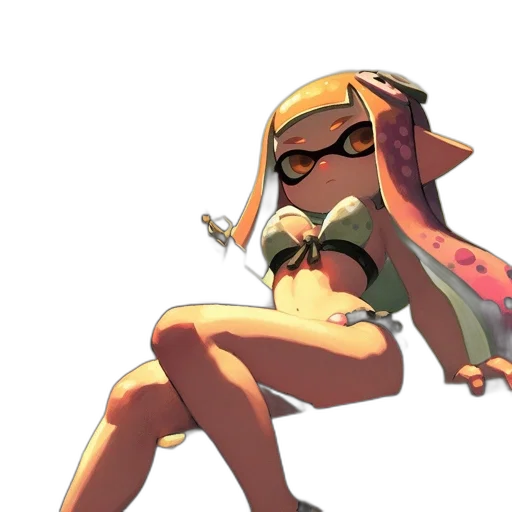 dress, weapon, staff, concept art transparent PNG cut-out
