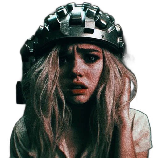 face, hat, robot, crown transparent PNG cut-out