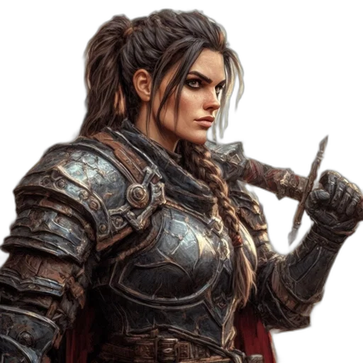 sword, staff, face, fantasy art transparent PNG cut-out