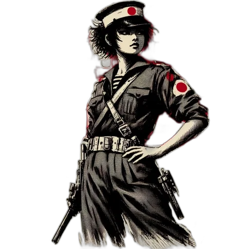 staff, hat, weapon, dress transparent PNG cut-out