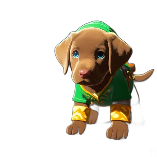 staff, animal, weapon, 3d render transparent PNG cut-out