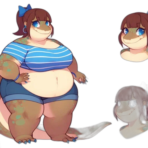 creature, concept art, 3d render, watercolor transparent PNG cut-out