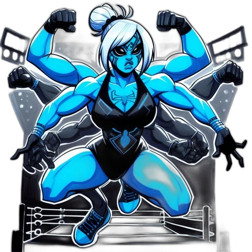 robot, comic book art, concept art, cartoon transparent PNG cut-out