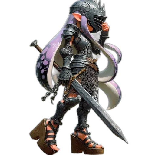 sword, weapon, dragon, staff transparent PNG cut-out