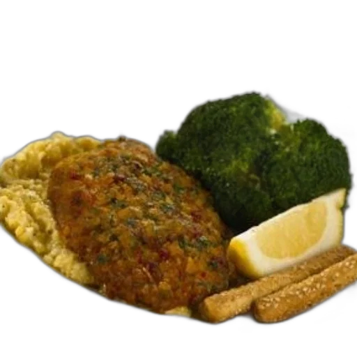 food, photorealistic, plate, featuring transparent PNG cut-out