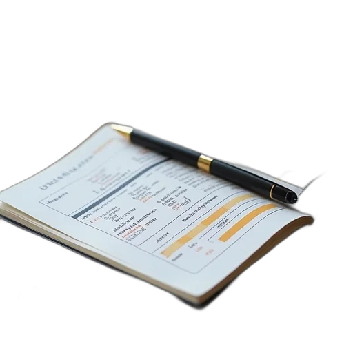 staff, textbook, payroll, accounting transparent PNG cut-out