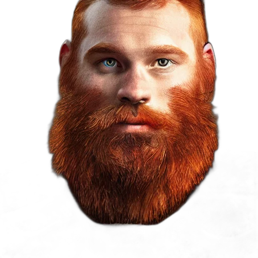 face, hair, creature, mask transparent PNG cut-out
