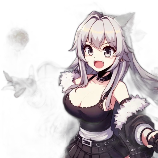 dress, weapon, dragon, staff transparent PNG cut-out